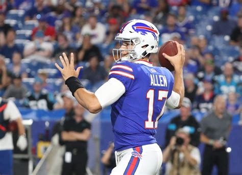 Bills’ Josh Allen no rookie in the huddle, teammates say – The Buffalo News