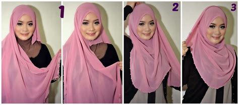 Cara Pakai Hijab Shawl With Hijab Tutorial Hijabiworld