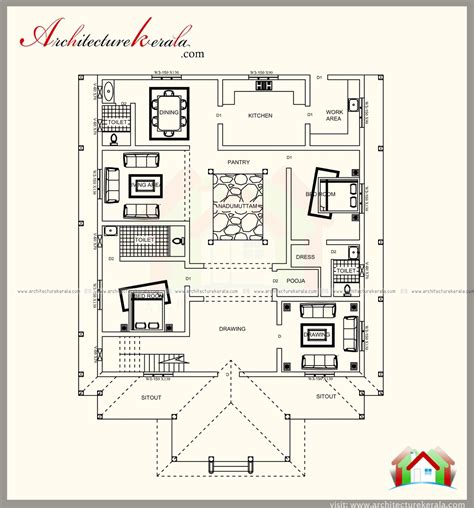 Traditional Kerala House Plan And Elevation 2165 Sq Ft