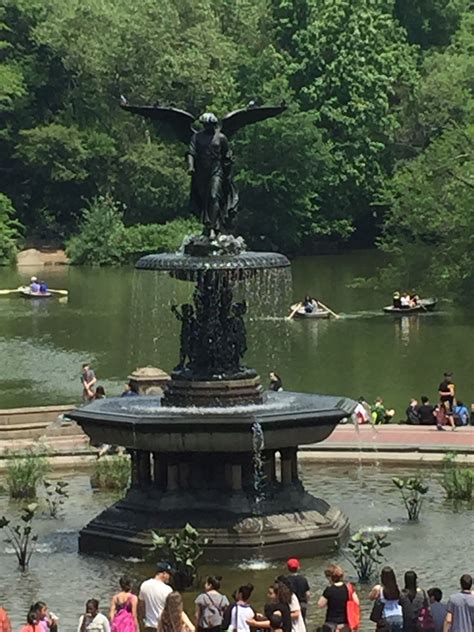 Bethesda Fountain Central Park Nyc Ny Trip Visit New York City