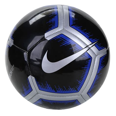 Bola De Futebol Campo Pitch Nike Preto E Cinza Em Promoção No Oferta Esperta