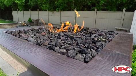 How To Light Lava Rock Fire Pit