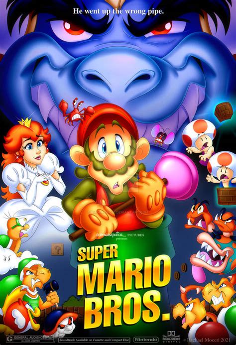 Mar10 Day 2021 Super Mario Bros 1 Animated Movie By Rmgraphics1 On
