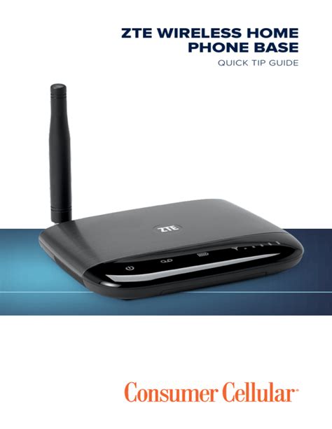 Zte Wireless Home Phone Base