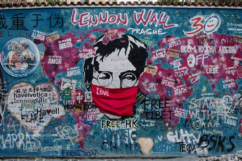 John Lennon Wall History And Location In Pragueprague Photographer