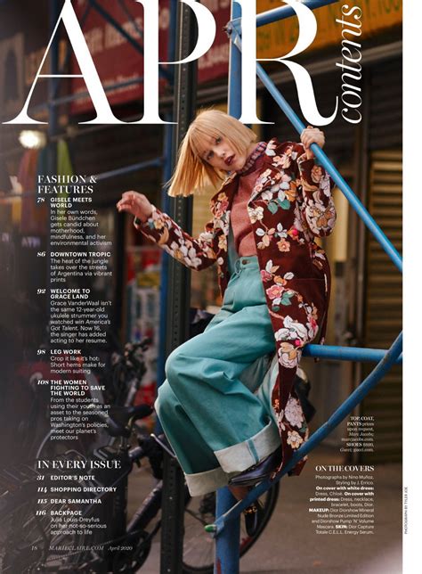 Grace, laclede county, missouri, an unincorporated community. GRACE VANDERWAAL in Marie Claire Magazine, April 2020 ...