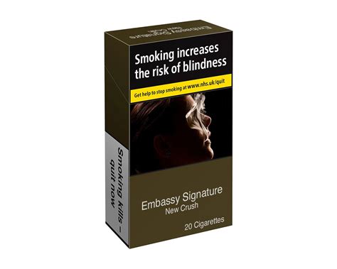 Embassy Signature Crush King Size 20 Cigarettes Smoke King