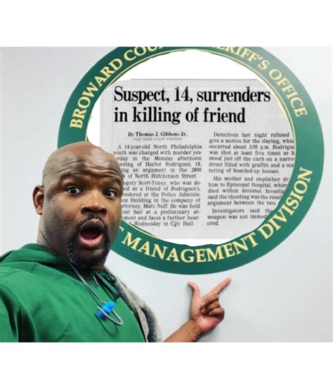 Broward Sheriff Gregory Tony Hid Details Of 1993 Killing From Governor