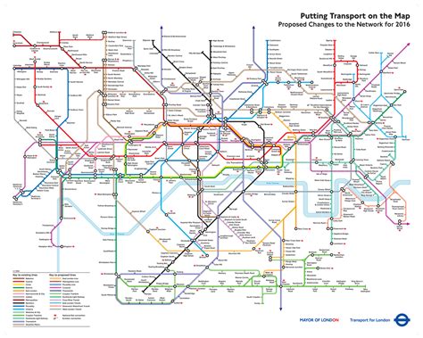 Tube Map From 2004 Shows How The London Underground Might Have Looked