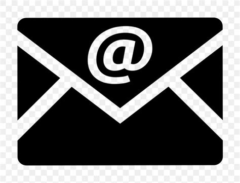 Email Symbol Clip Art Png 976x745px Email Area Black And White