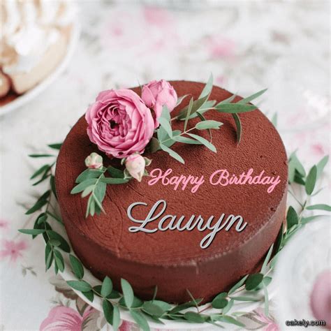 🎂 Happy Birthday Lauryn Cakes 🍰 Instant Free Download