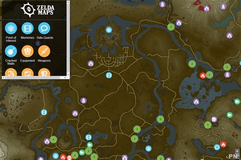 Des Fans De Zelda Sunissent Pour Créer Une Carte Interactive De Breath
