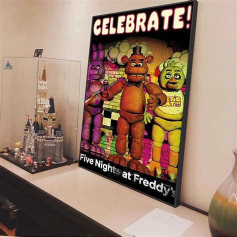 Fnaf Five Nights At Freddys Anime Diy Sticky Poster For Hd Quality