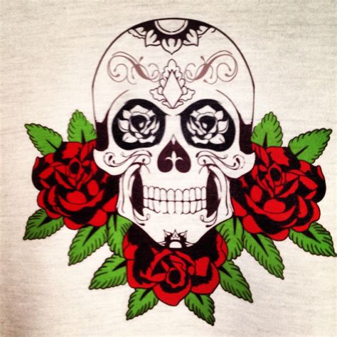 Skull Rose Tee Aspect Clothing