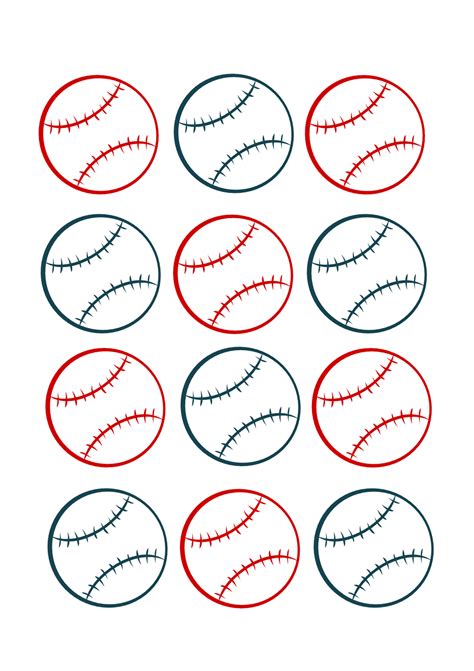 Free Printable Baseball Tags
