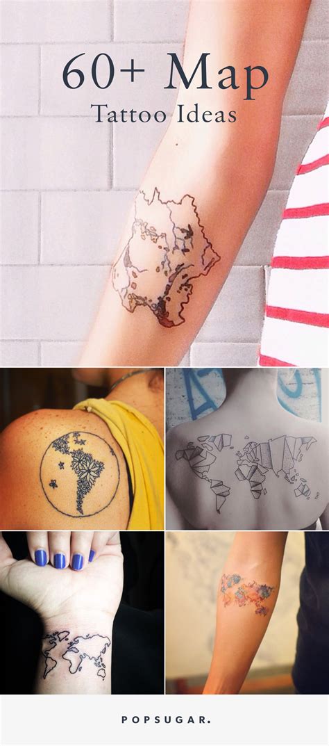Aggregate More Than 71 World Map Tattoo Ideas Best Incdgdbentre