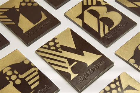 Chocolate Letters By Alphabetical