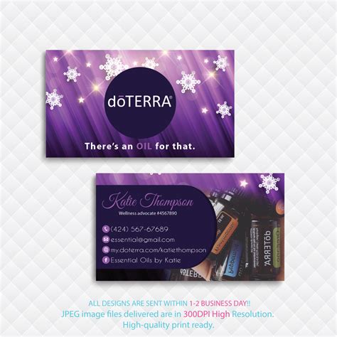 Bring your ideas to life with more customizable templates and new creative options when you subscribe to. Personalized Doterra Business Card, Doterra by digitalart ...