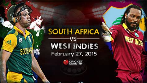 The remaining seven matches had ended in also read: South Africa (SA) vs West Indies (WI), ICC Cricket World ...