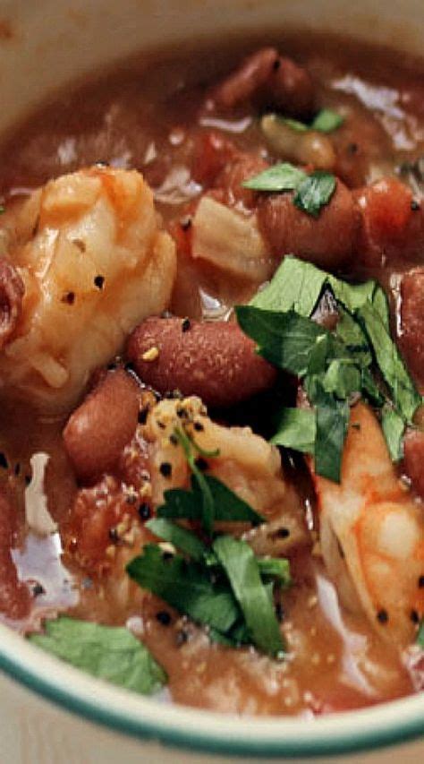 Enjoy by itself or with your favorite side. New Orleans Style Red Beans and Rice with Shrimp. | Cooking recipes, Cajun dishes, Seafood recipes