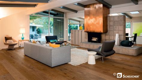 WOHNZIMMER / LIVING ROOM mit Scheucher Parkett ... Welcher boden in welchem raum ratgeber magazin wissen.
