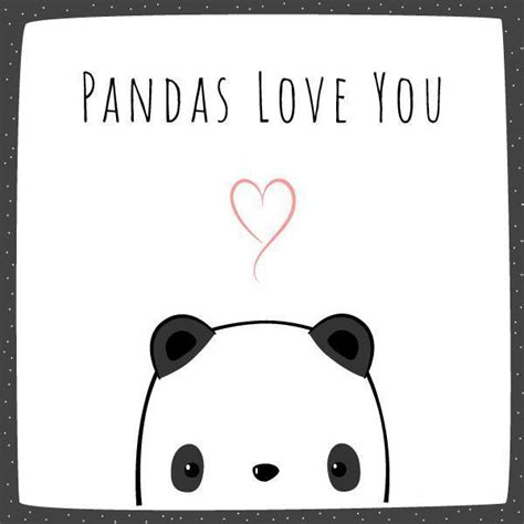 Cute Panda Cartoon Doodle Card 1109642 Vector Art At Vecteezy