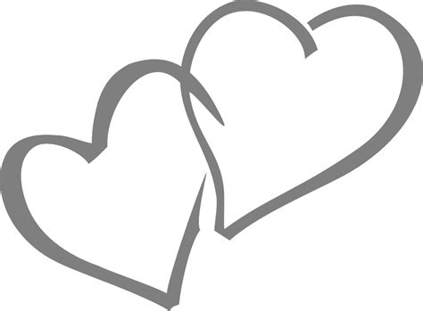 Download Wedding, Hearts Double Silver Couple Valentine Love # ...