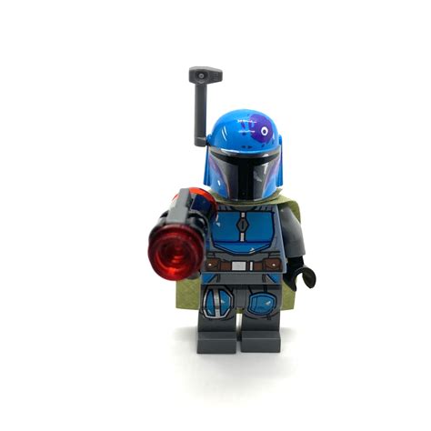 Lego Star Wars The Mandalorian Loose Mini Figure Blue And Gray