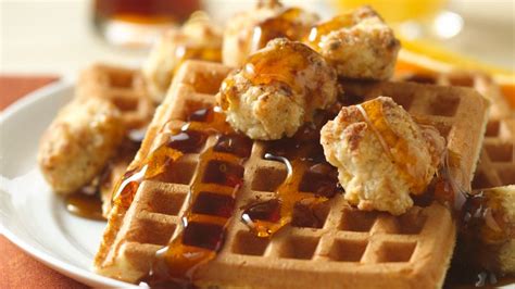 Baked Chicken Nuggets And Waffles Recipe