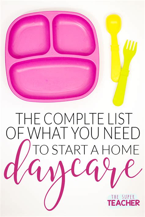 Start Daycare Complete List Of What You Ll Need To Start A Daycare