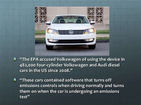 Volkswagens Ethical Issue