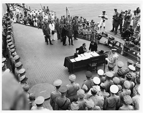 On Display The Japanese Instrument Of Surrender Pieces Of History