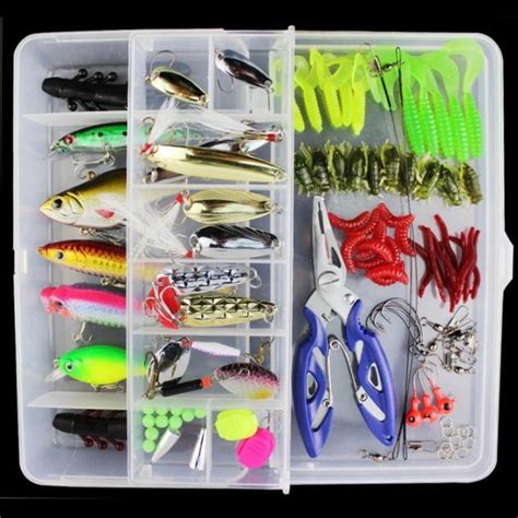 Pcs Almighty Fishing Lures Kit With Mixed Hard Lures And Soft Baits