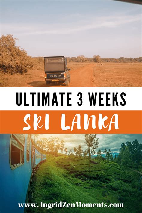 The Perfect 3 Week Sri Lanka Itinerary Ingridzenmoments