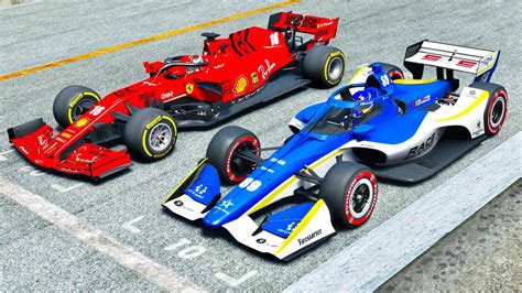 While there are several other. Ferrari F1 2020 vs IndyCar 2020 at Spa - YouTube
