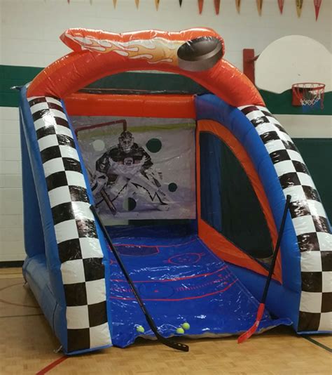 Inflatable Hockey Shoot12x9x10 King Of The Castle