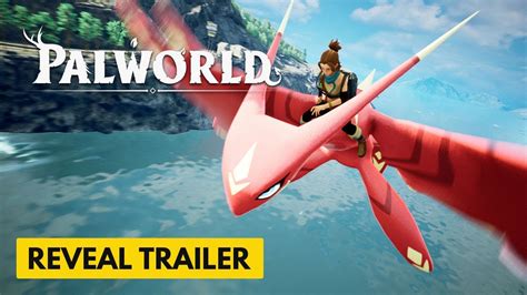 Palworld Official Gameplay Reveal Trailer Youtube