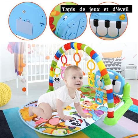 Tapis De Jeux Et D éveil Pour Bébé Avec Arche De Jeux évolutif Multifonction 72 61 Cm Jin81