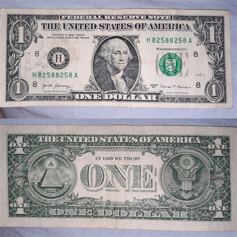 Mavin Super Repeater Fancy Serial Number One Dollar Bill