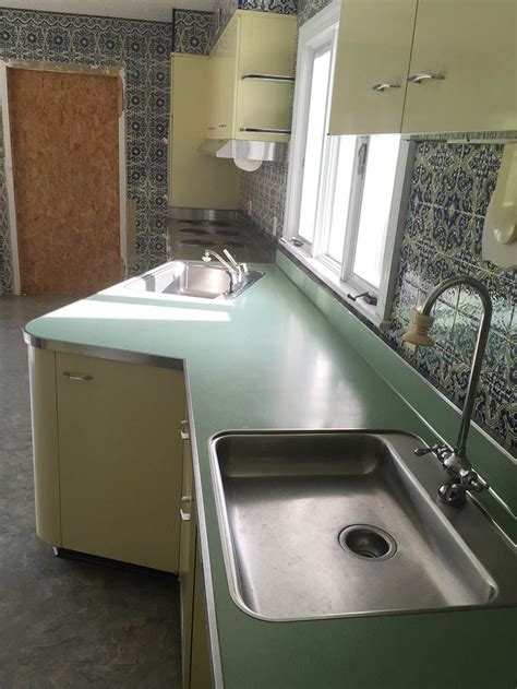 This gorgeous set of 1953 st. Vintage St. Charles kitchen cabinets - with Thermador ovens and lots more | Outdoor kitchen ...