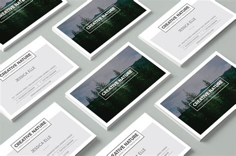 15% off with code dreamdetails. Free Creative Nature Artists Business Card Design ...