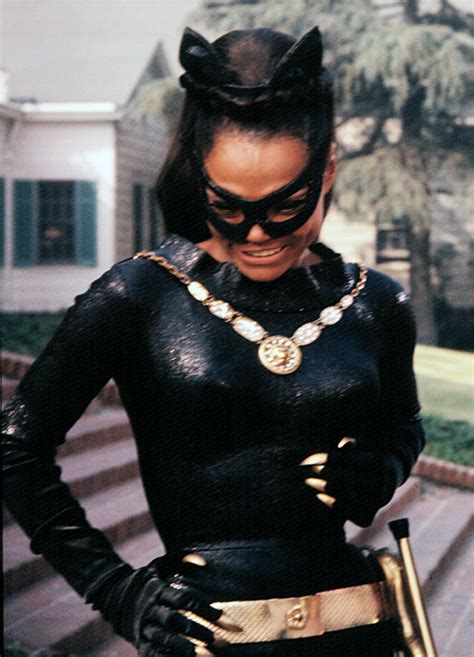 Eartha Kitt As Catwoman On The Batman Tv Series 1960s Eartha Kitt Eartha Catwoman