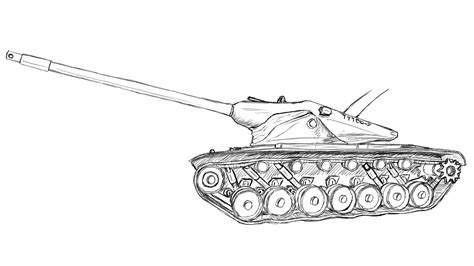 Easy Tank Drawing At Explore Collection Of Easy