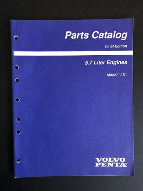 Volvo Penta 57 Liter Engines Model Lk Parts Catalog Service Manual 29