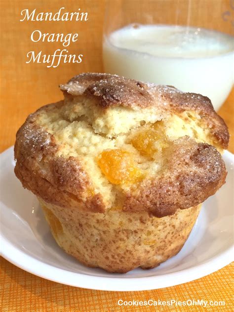 Mandarin Orange Muffins | Orange recipes dessert, Orange muffins, Orange dessert