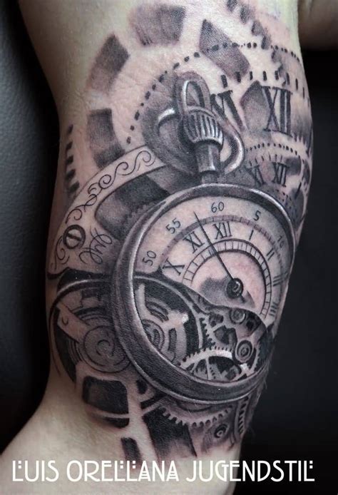 40 Best Clock Tattoos Ideas
