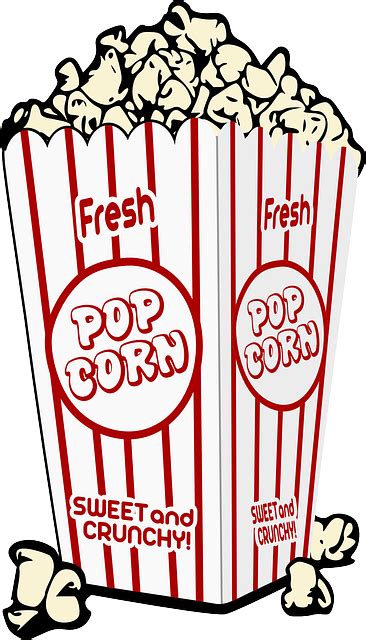 Free Image on Pixabay - Pop Corn, Popcorn, Corn, Food | Free popcorn, Popcorn stickers, Movie ...
