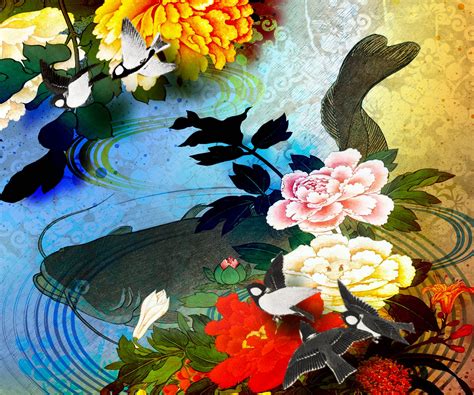 Colorful fish and beautiful backgrounds make koi live wallpaper better than the real thing! Koi Wallpapers - Wallpaper Cave