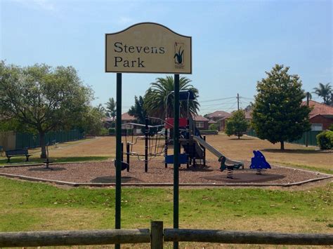 Stevens Park Is Just Near The Golf Course And Has A Playground For The