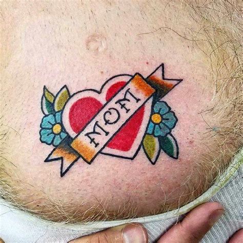 Emily's tattoo is for her dad, who taught her everything about star wars. 40 Traditional Mom Tattoo Designs For Men #tattoosformen ...